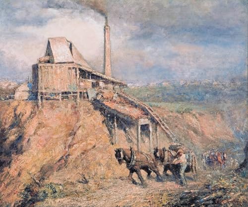 Tableau sur toile le vieux concasseur de pierres McCubbin pour mur vide