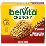 belVita Breakfast Bars Biscuits, Cinnamon Brown Sugar, 5 Packs (4 Biscuits Per Pack)