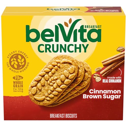 Image of belVita Breakfast Bars Biscuits, Cinnamon Brown Sugar, 5 Packs (4 Biscuits Per Pack)