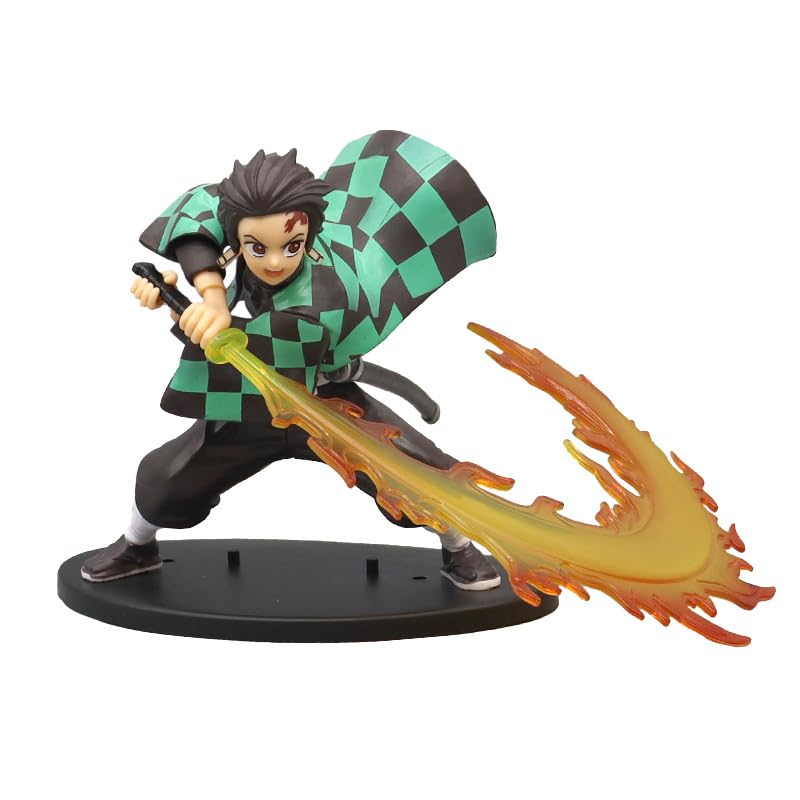 Tinion | Demon Slayer tanjiro Action Figure- Miniature Toy Figure (Doll) Special Edition for Car Dashboard, Decoration, Cake, Office Desk & Study Table (Pack of 1) (Height- 16cm) (B0CFFTBQRC) Amazon Price History, Amazon Price Tracker