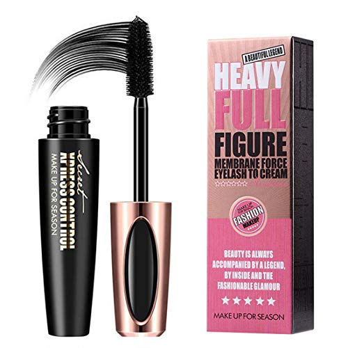 4D Silk Fiber Lash Mascara，Natural Waterproof Fiber Mascara,Thickening & Lengthening Lashes,Long Lasting Lash Mascara