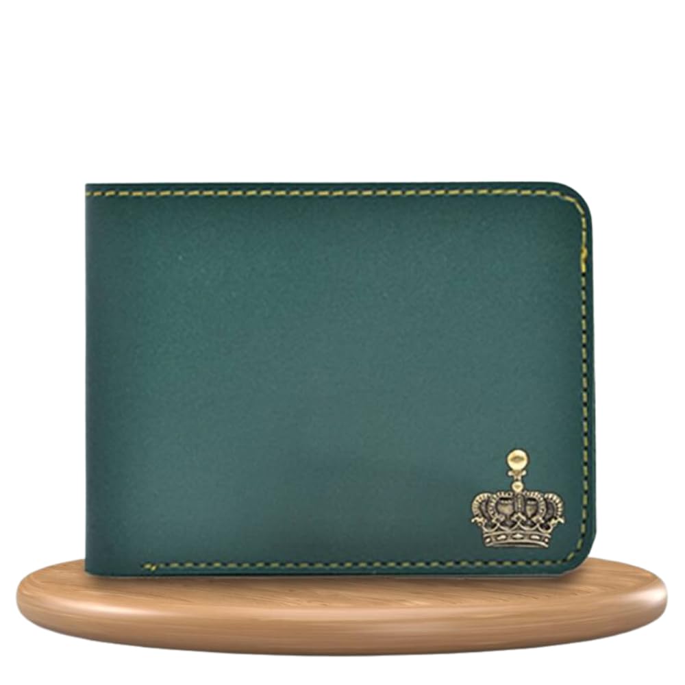 Stylish Vegan Wallet for Men - Thoughtfully Curated for Design Enthusiasts | ShopForU's Top Pick (Green)-image-31