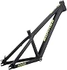 Mountain Bikes Hardtail Frame 26er BSA BB73mm 12.9in Dirt Jump Bike Disc Brake Frames Aluminum Alloy Rigid Frames 10  135mm Quick Release Frame For DJ4XBlack