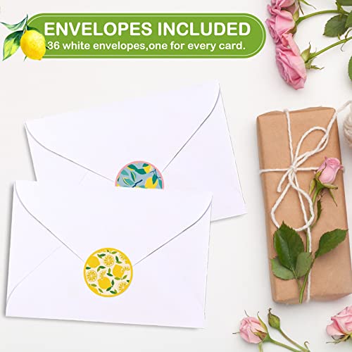 Whaline tarjetas en blanco de alta calidad para mensajes elegantes y notas de agradecimiento 5