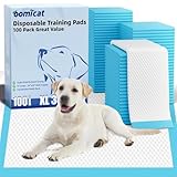 Puppy Pads XL 100 Count, Dog Pee Pads Extra Large, 34"x28" Pee Pads for Dogs, X-Large Disposable Dog Training Pads Super Absorbent&Leak-Proof, Quick-Dry Potty Piddle Pads for Doggy, Cats, Pet Supplies