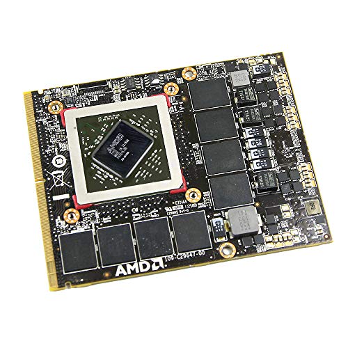 New 2GB Graphics Video Card GPU Upgrade Replacement for Alienware M17X R1 R2 R4 M18X R1 R2 R3 Gaming Laptop Notebook PC, AMD Mobility Radeon HD 6990M GDDR5, MXM VGA Board Repair Parts