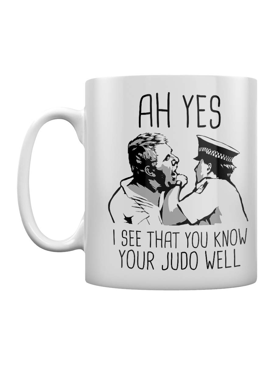 Real Slick Tees White I See That You Know Your Judo Well Mug