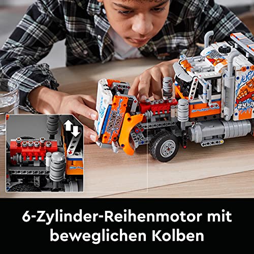 LEGO 42128 Technic Schwerlast-Abschleppwagen, Modellbauset, Technik für Kinder, Kran-Spielzeug, Geschenk für Mädchen und… – Bild 5