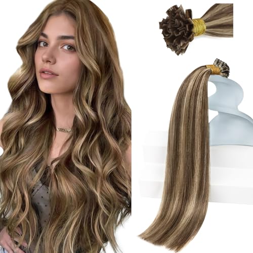 Sunny Hair 24 Inch K Tip Human Hair Extensions, Medium