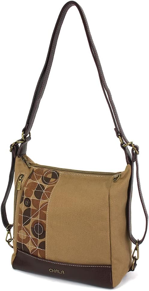 CHALA Retro Convertible Purse - Crossbody, Backpack, and Shoulder Purse