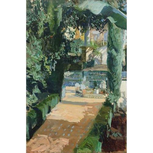 Giclée Sorolla Cour des danses de Séville toile d'art