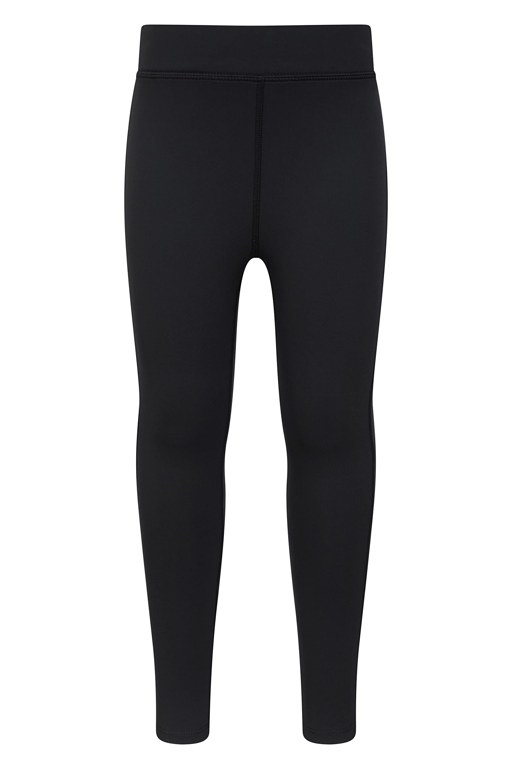 Mountain Warehouse Legging Enfants Toucher Doux Flick Flack - Taille mi-Haute, Longueur entière, Absorption de Transpiration - Gym, Yoga, Danse, Course