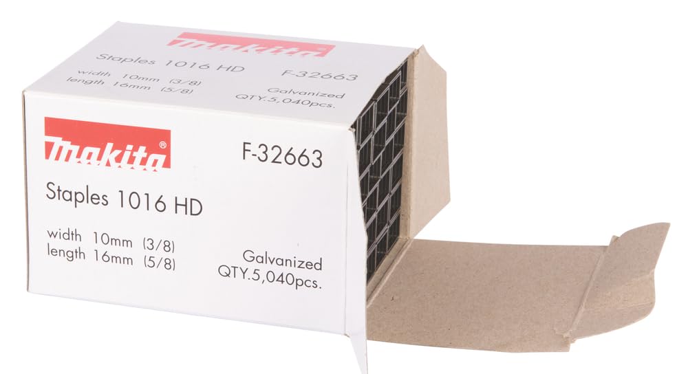 Makita F-32663 Graffette Puntimetallici 10x16mm 5.040 Pezzi