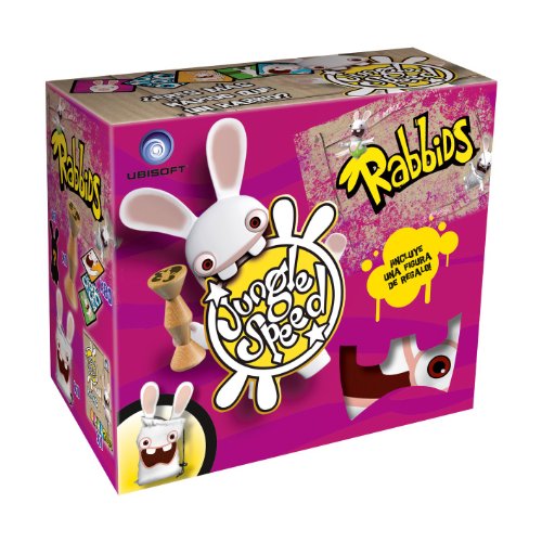Asmodee - Jungle Speed Rabbids, Juego de Habilidad (JSLC01ES)