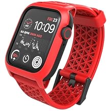 Designed for Apple Watch Series SE, 6, 5, and 4 44mm - Locking Edition Case With Sport Band - Drop Proof 9.9ft, Breathable, Rugged, Shock Proof