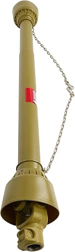 Miniatura 4 de SCITOO Yellow Rear Agricultural Machinery Drive Shaft Propeller Shaft Compatible for Universal Replacement Product Size 1100mm