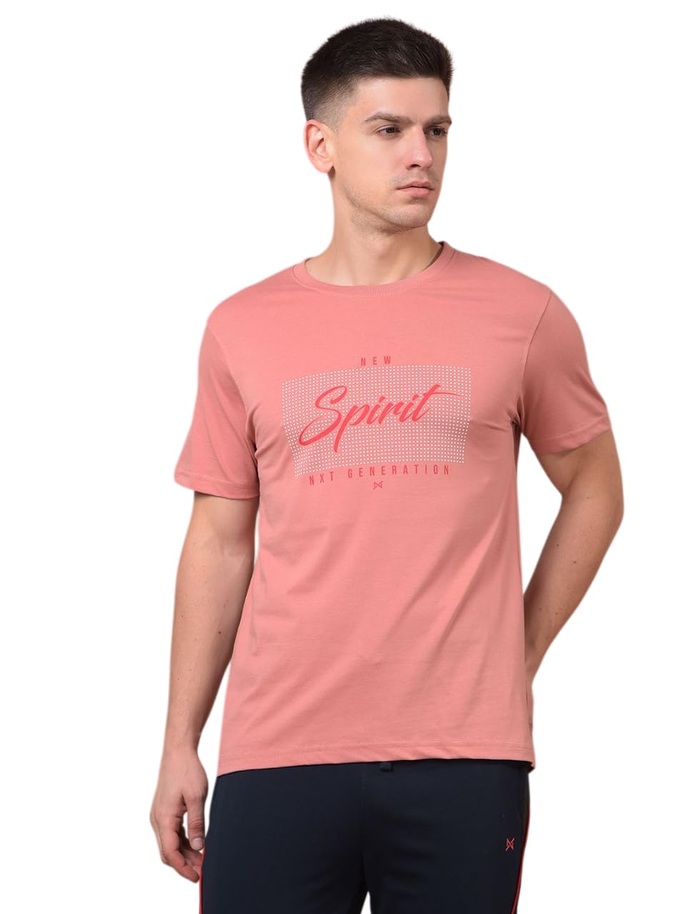 force nxt Men's Super Combed Cotton Rich Fabric Printed T-Shirt | Round Neck Half-Sleeves T-Shirt for Men | Label Free for All Day Comfort-picture-28