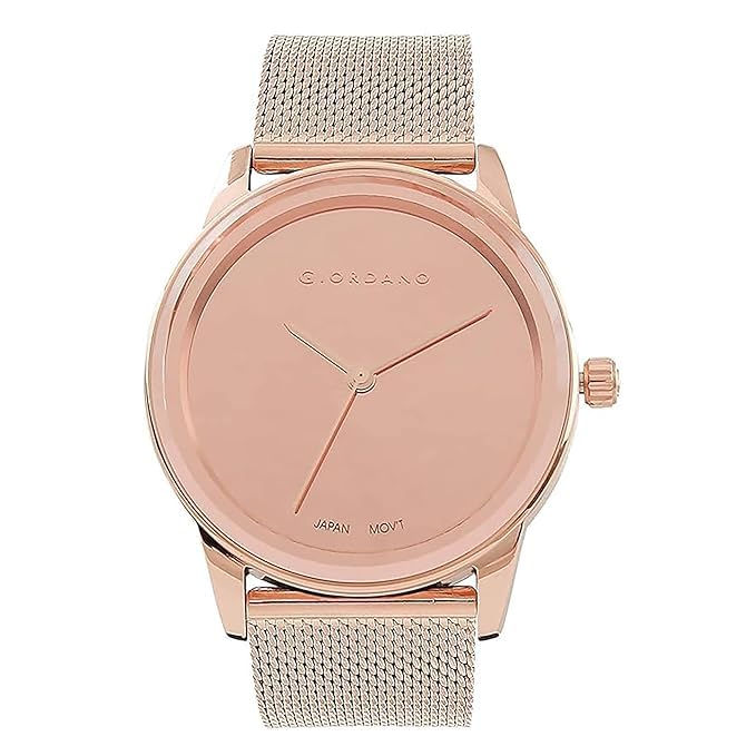 Giordano AW22 Collection Analog Watch for Women Stylish Metal Strap| 3 Hands Mechanism with Water Resistant Wrist Watch GZ-60026 (B0BQBJN9Q6) Amazon Price History, Amazon Price Tracker