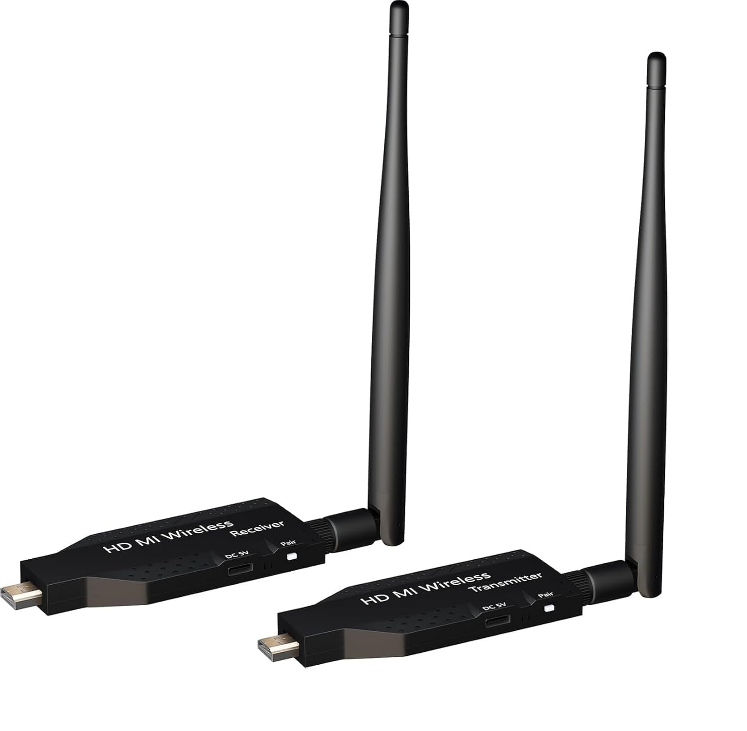 BLACKBOOST Wireless HDMI Transmitter Receiver 50M, 1080P 60Hz Plug & Play Low Latency HDMI Extender, Wireless Video Audio Streaming Adapter for TV, Projector, Laptop, PC, Monitor, Media Device (Black)-picture-19
