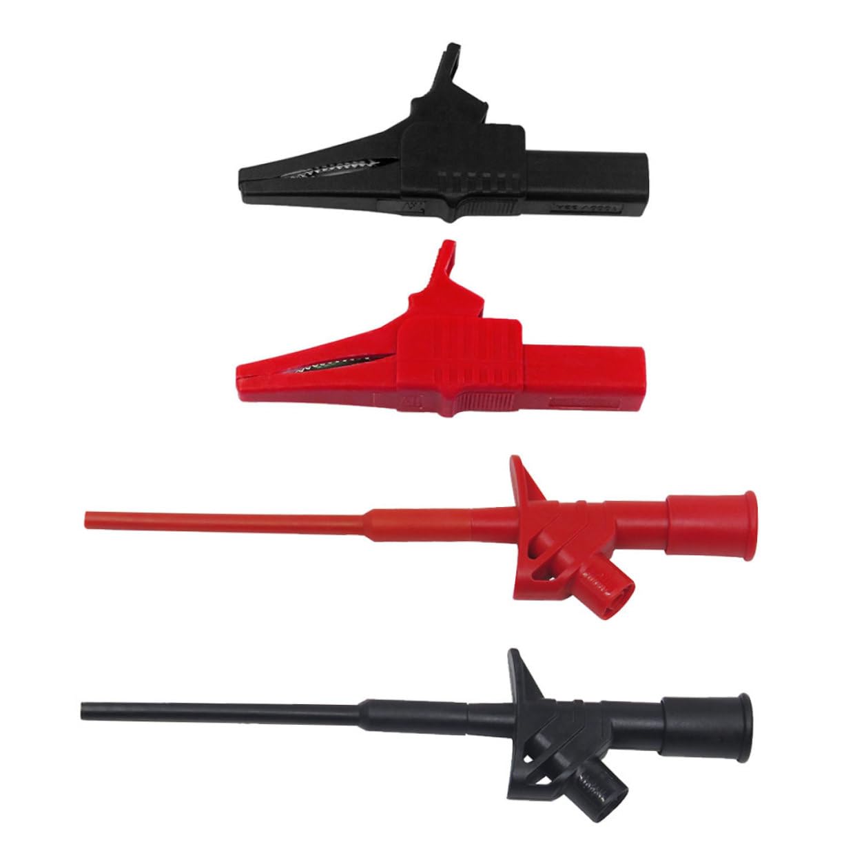 iplusmile 1set Probe Di Test Con Clip Alligatore Da Accessori Per Multimetro Penna Diagnostica Per Riparazioni Casa e Ufficio