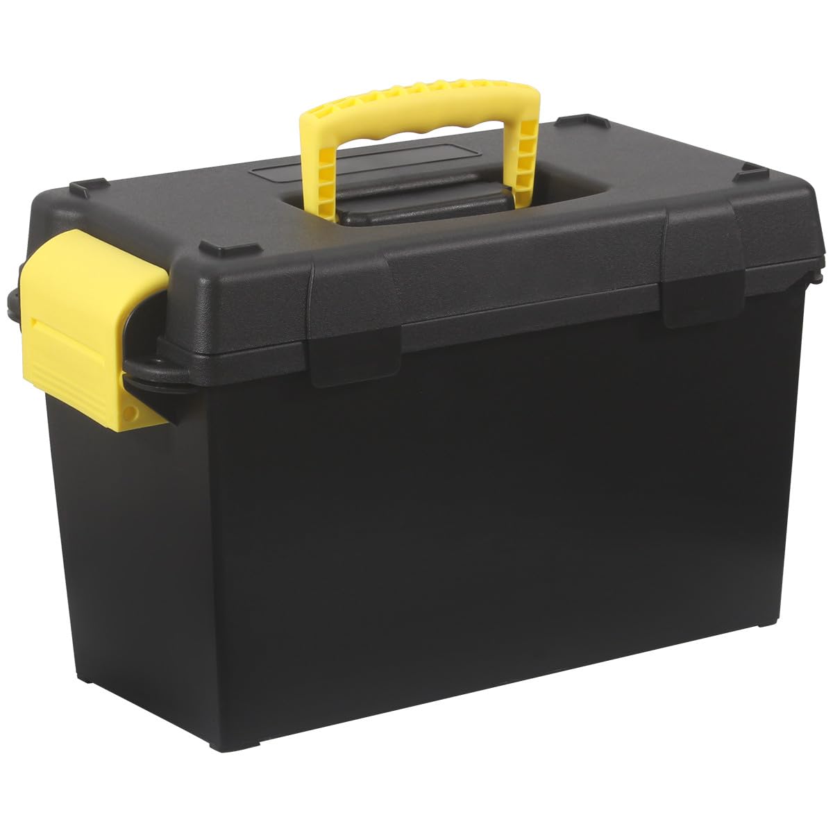 Ammunition Box Ammo Storage Case Water Resistant Ammo Can Stackable Heavy-Duty Ammo Lockable Storage Box for Hunting and Shooting Tool chest Large Tool Box Storage-15.27"*8.78"*9.69"