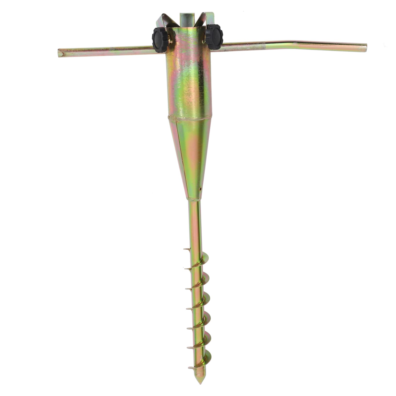 HANABASS Support De Parasol De Plage Ancrage Sol pour Parasol Compatible à Spirale Facile à Installer sans Outil