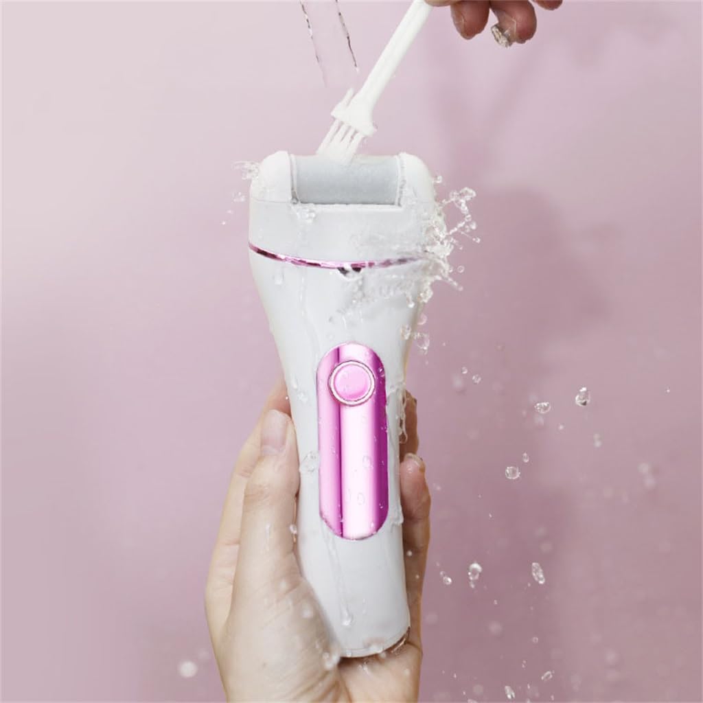 Electric Foot Grinder, Beauty Tool, Automatic Repair, Calluses Removal(white-Dinosaur Doodle4)