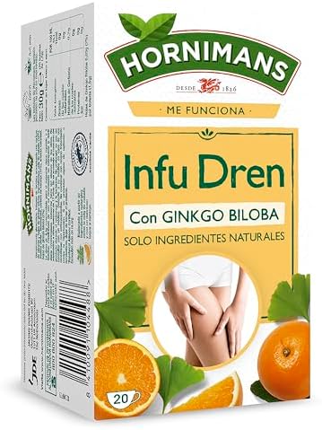 Hornimans Infu Dren | Infusión con con Ginkgo Biloba y Cola de Ca...