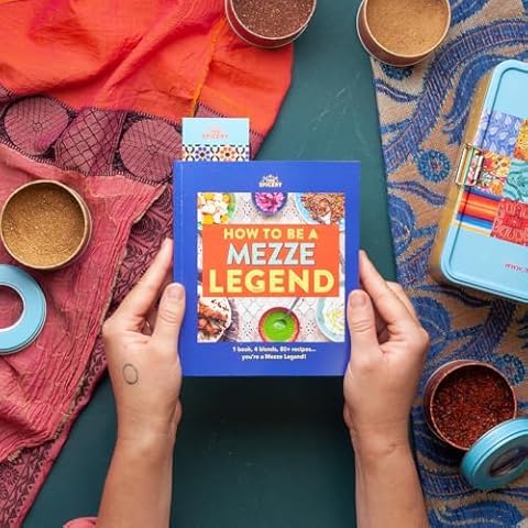 How to be a Mezze Legend Cookbook Kit Cover