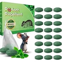 10PCS Mice Rodent Repellent, Peppermint Oil to Repel Mice and Rats, Mouse Repellent for Indoor