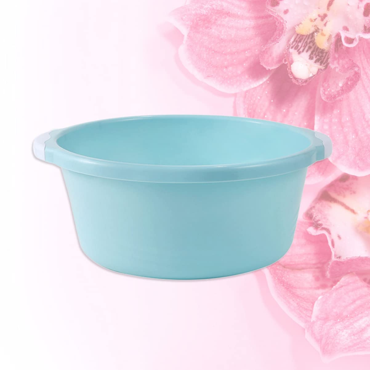 Cabilock 2pcs Large Sky- Plastic Wash Basin for Home Use Multifunctional Household Foot Basin - Design for Kitchen and Bathroom Cleaning Tasks