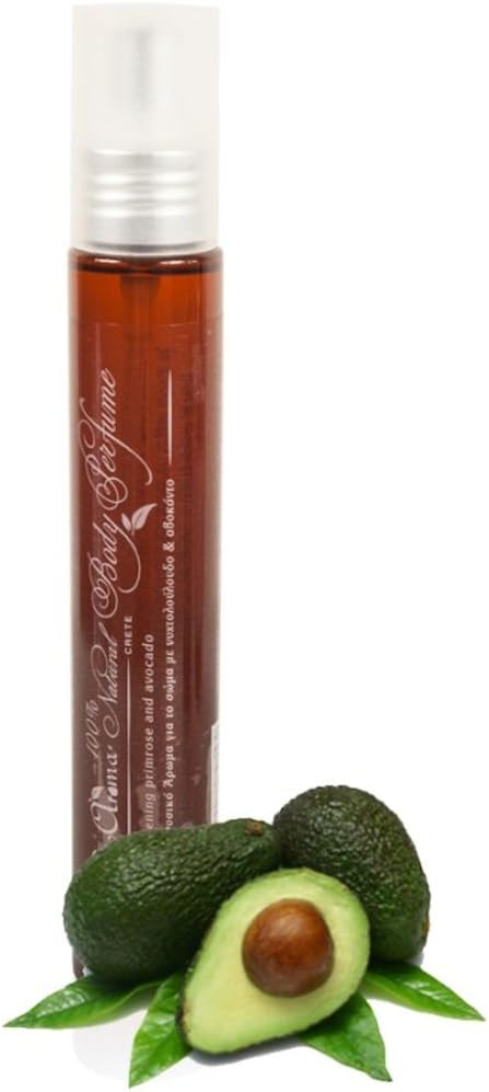 Natural body perfume with evening primrose and avocado oil. 75ml