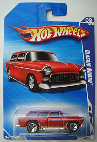 Hot Wheels 2010 HOT Auction 9/10, RED Classic Nomad miniatura 1