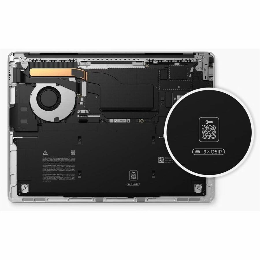 Image of Microsoft Surface Laptop 7 15 inch Touchscreen Copilot+ PC Notebook - Qualcomm Snapdragon X Elite - 16 GB - 1 TB SSD - English Keyboard - Platinum