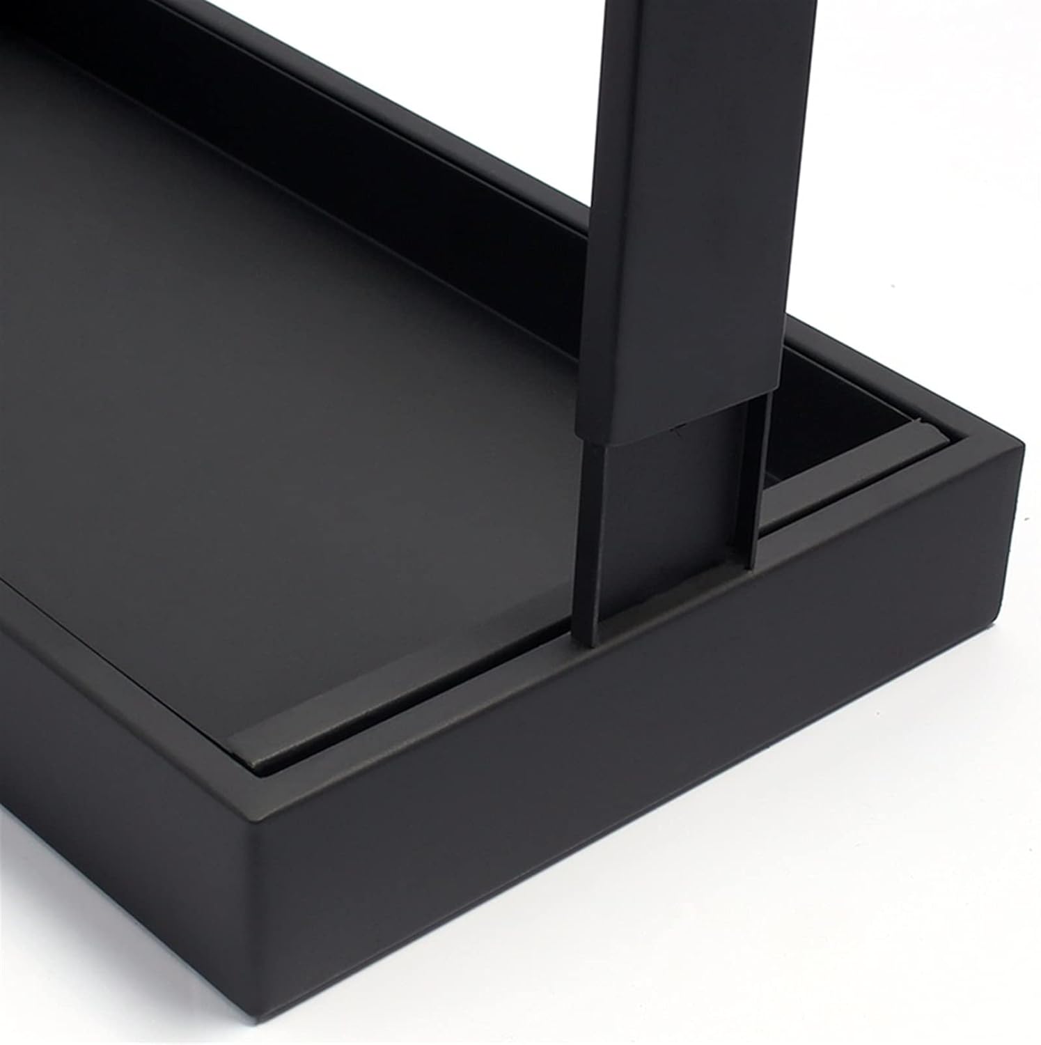 Metal Umbrella Stand with Drip Tray and Hooks - Commercial Grade Umbrella Holder for 16 Umbrellas - White Color - Ideal for Corridor Entrance