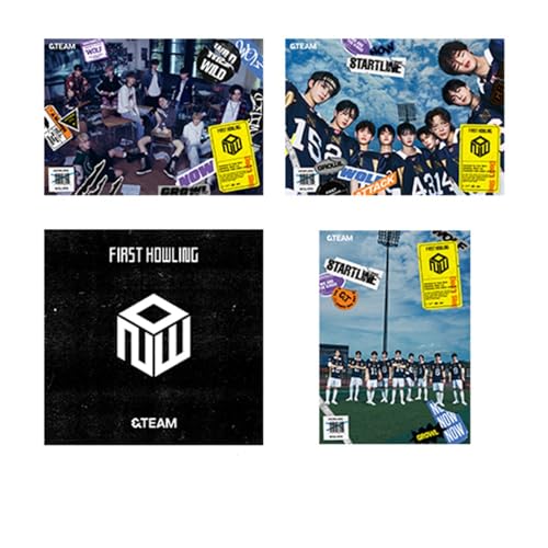 【4形態セット・外付特典あり・初回生産分】&TEAM 1st アルバム『First Howling : NOW』【初回限定盤A+初回限定盤B+通常盤 初回プレス+UM盤】(CD) + 初回仕様/封入特典: (1)フォトブック x 3 (2)リリックブック x 2 (3)ポスター x 2 (4)ポストカード(9枚セット) x 2 (5)ブックレット (6)ステッカーB (7)カード(9種中ランダム1枚)(8)フォトカードA, B, C, E(各9種中ランダム各1枚ずつ) (9)シリアルナンバー入り「応募抽選券」x 4 + 「フォトカード・UM絵柄(全9種)」と「ナンバリング入り・ホログラムフォトカード(全9種)」を合わせた全18種のうちランダム4枚 + A4クリアファイルの商品画像