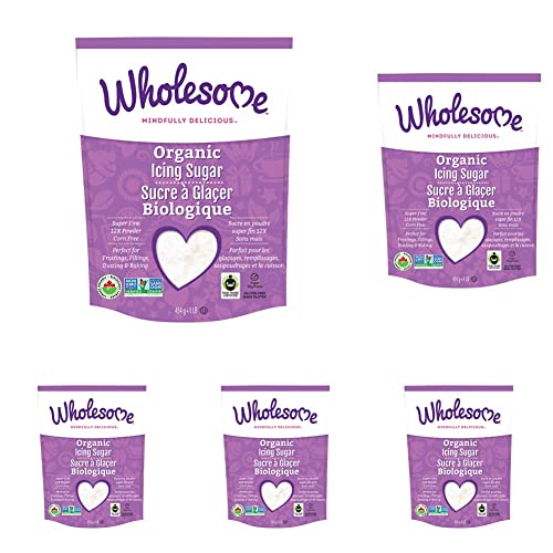 Image of Wholesome Sweeteners, Organic Powdered Sugar, 1 lb ( Packaging may vary ) (Pack of 5)