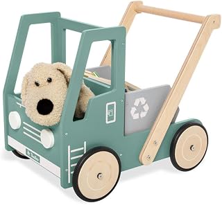 Lauflernwagen Kipplaster Fred aus Holz