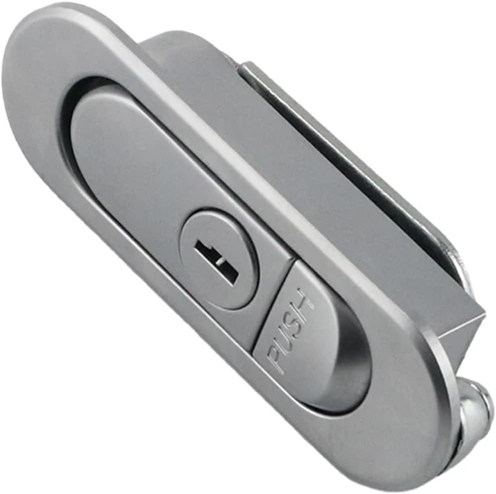 Zinc Alloy Flat Lock Industrial Electrical Automation Machinery Equipment Cinet Door Push Bounce 1Pcs