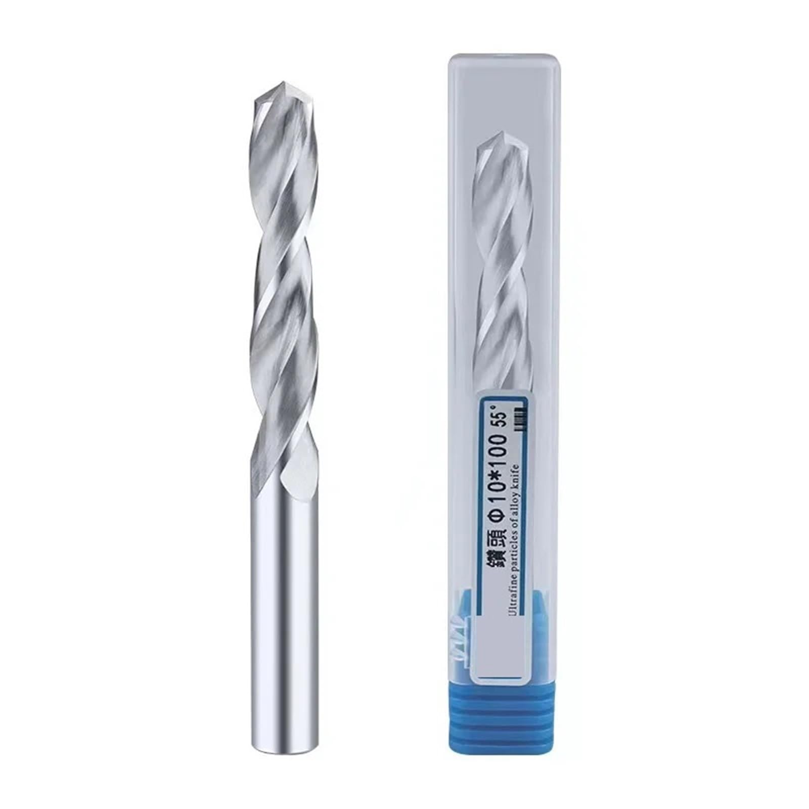 Taladro de carburo de 80mm, 120mm de longitud larga, acero de tungsteno, procesamiento de agujeros CNC, 1 Uds.(4.6MM_80MM)