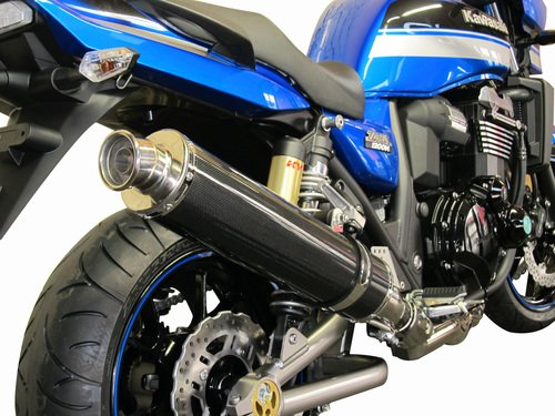 Amazon.co.jp: U-CP スリップオン カーボンマフラー Φ110 ZRX1200DAEG