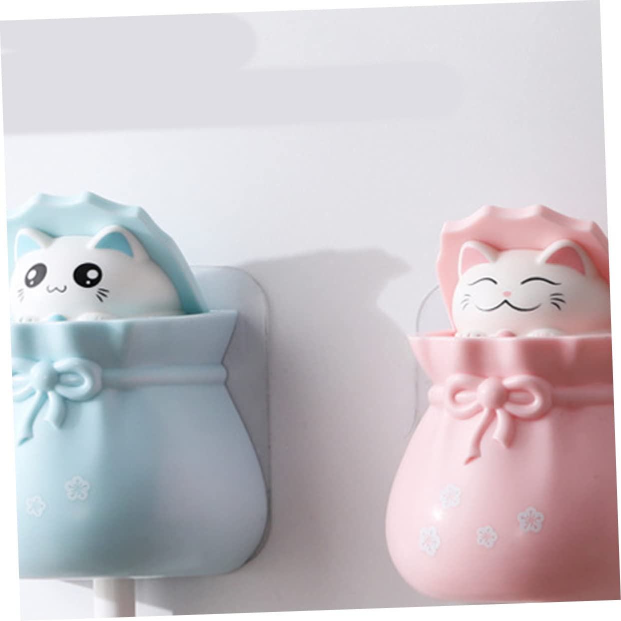 Ganci da parete a 4 pezzi per animali, simpatici ganci adesivi, ganci creativi a forma di gatto per cappotti, ganci adesivi retrattili a forma di anim | Leroy Merlin