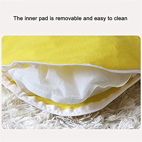 Cama para animais de estimação para gatos quente fechada para cama de gato saco de dormir para outon