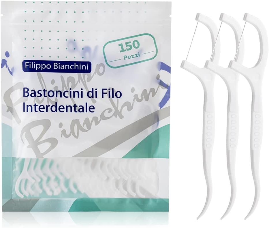 Bobine Filo Interdentale 100psc, Carta Filo da Ricamo in Plastica con Macchina Utensile a Carica Manuale per Organizer a Punto Croce