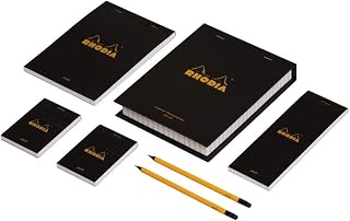 Rhodia Conjunto Deunto the Essential Box, Preto