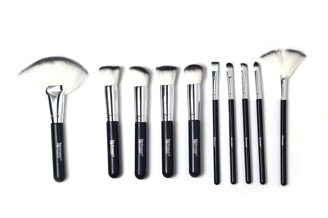 Bronson professional supreme makeup Brush Set of 10 pcs.