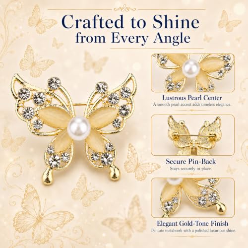 Image of Brooch Pin for Women Rhinestone Peacock Crystal Delicate Animal Brooch Lapel Pins Girls Fashion Jewelry Gift for Christmas Brooch Birthday Jewelry Gift