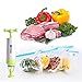 MOYEAH Vacuum Zipper Bags, Food Storage Saver BPAFree, Compatible To Foodsaver, Sous Vide, Vacuum Sealer Bags 3x Stronger, Reusable, Super Heavy Duty, Pack Of 10