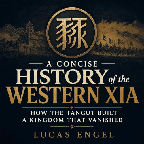 Diseño de la portada del título A Concise History of the Western Xia: How the Tangut Built a Kingdom That Vanished