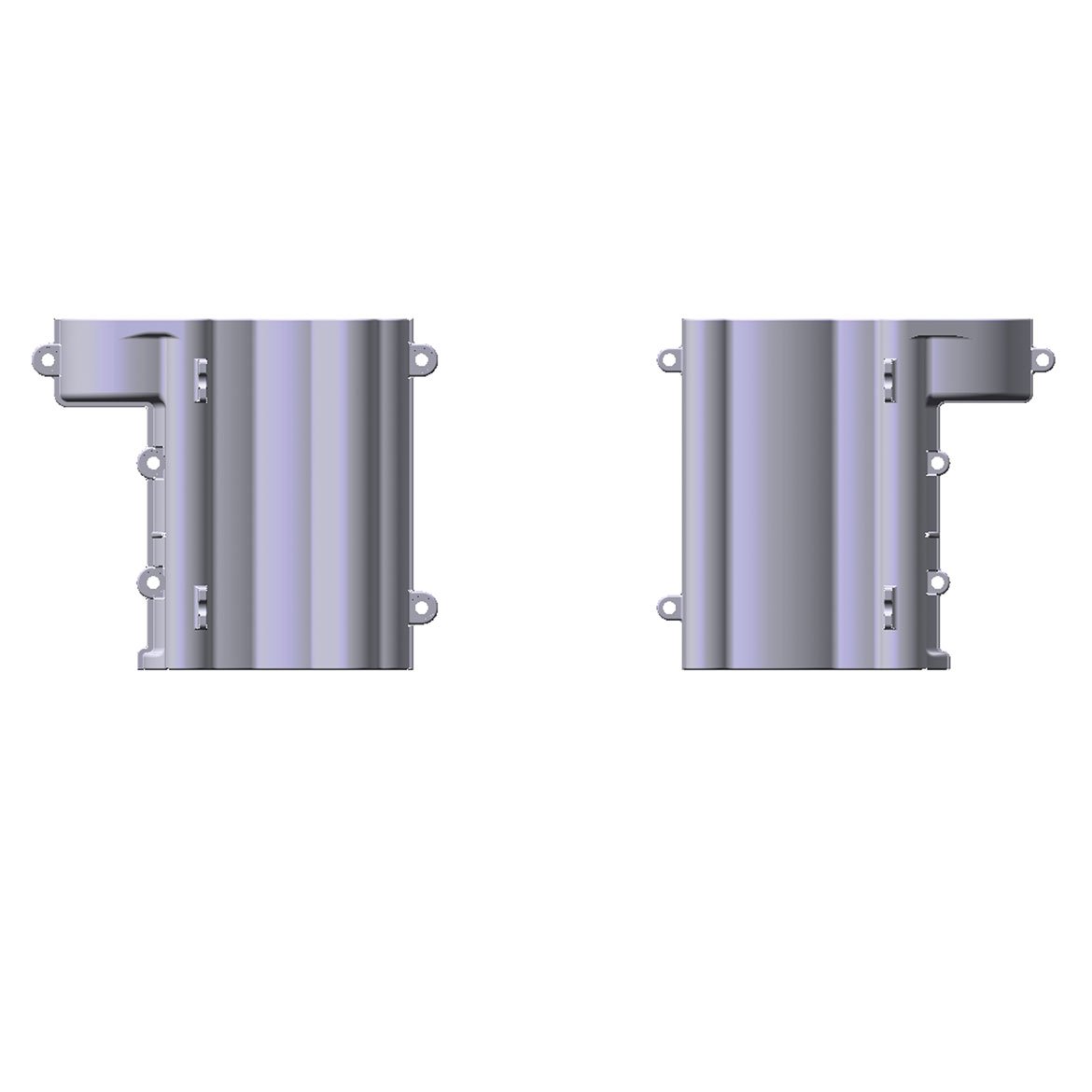 TAMIYA 56539 - Set di 3 Marce, Scala 1:14, Cromato Opaco